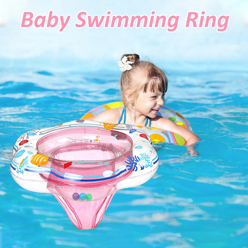 BL Inflatable Baby Safety Seat Float Security Swimming Ring Pelampung Kids Children Float Water Seat