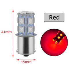 2Pcs 1156 P21W BA15S Auto LED Bulb White 12V Car Reverse Back Light T15 W16W Turn Signal Lamp
