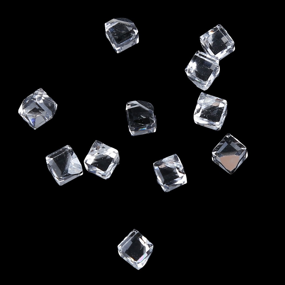 10pcs Fashion Crystal Glitter Rhinestone 3D Nail Art Decoration view 2