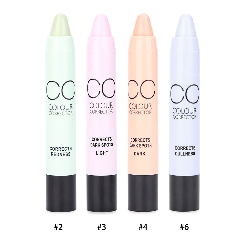 M.n Menow C15001 Makeup CC Color Corrector Blemish Concealer Cream Palette Pencil