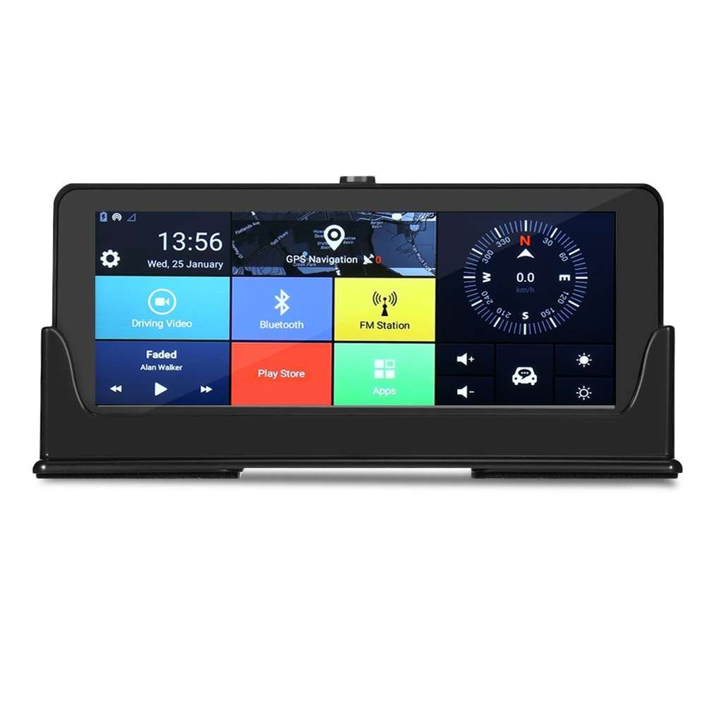 ZEEPIN 682 4G Rearview Mirror Dash Cam Android WiFi GPS ADAS Bluetooth Hands-free Car Driving Recorder