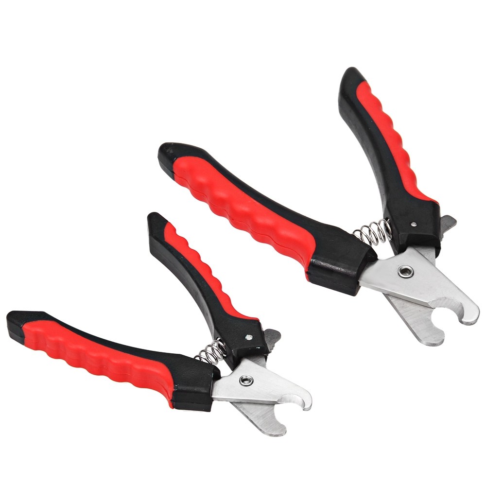 Practical Pet Nail Clipper + File Dog Cat Bird Toenail Pruning Tool Set