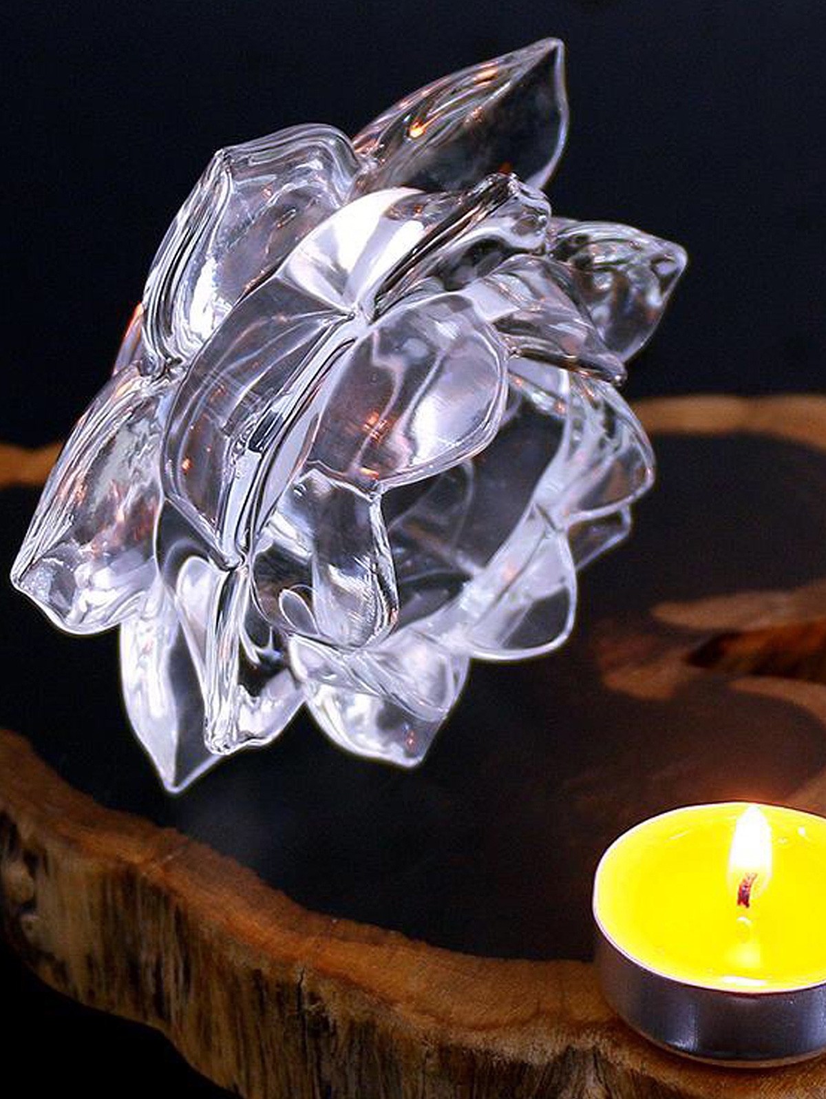 1PC Lotus Flower Shaped Candle Holder