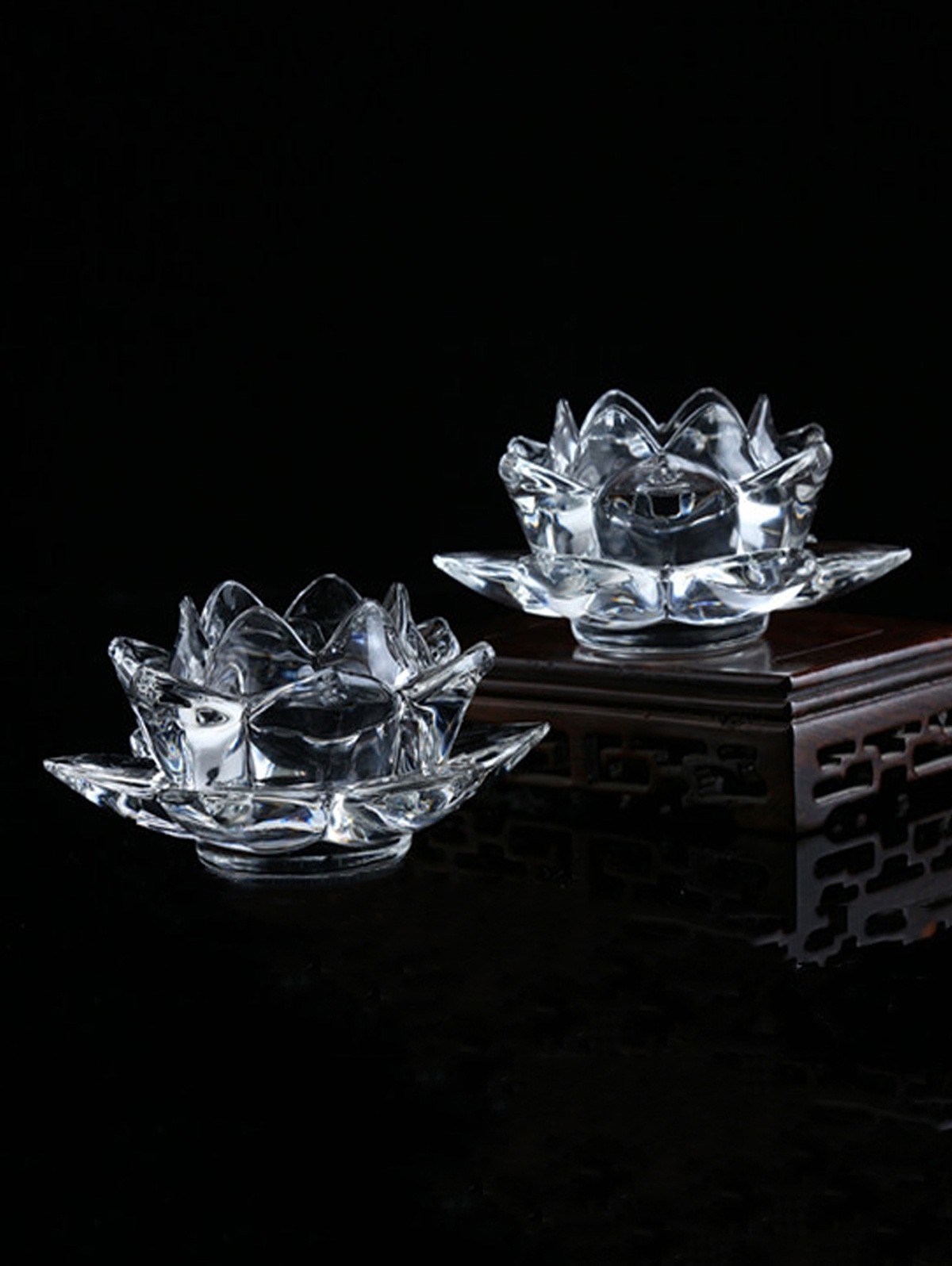 1PC Lotus Flower Shaped Candle Holder