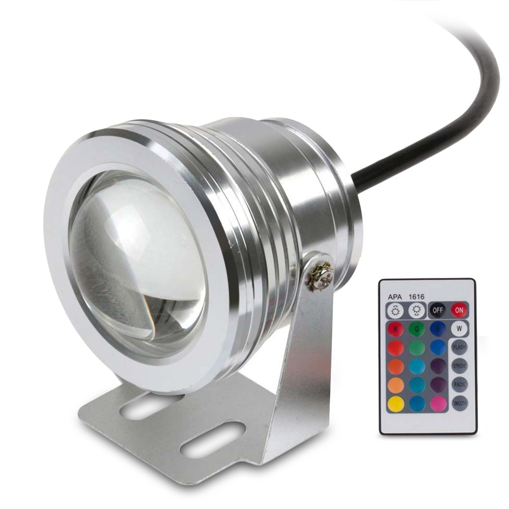 BRELONG LED Underwater Light 12V 10W RGB Floodlight