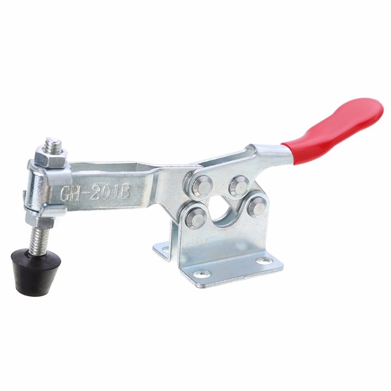 GH - 201B Hand Tool Toggle Clamp Anti Slip Horizontal Quick Release Tool 4PCS