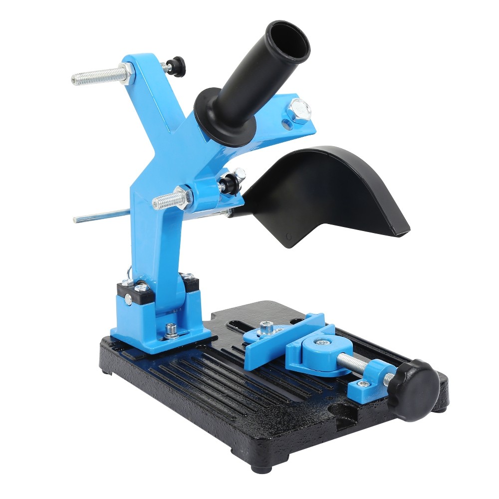 180 - 230 Angle Grinder Stand Bracket Holder Support Cast Iron Base Power Tool Accessory