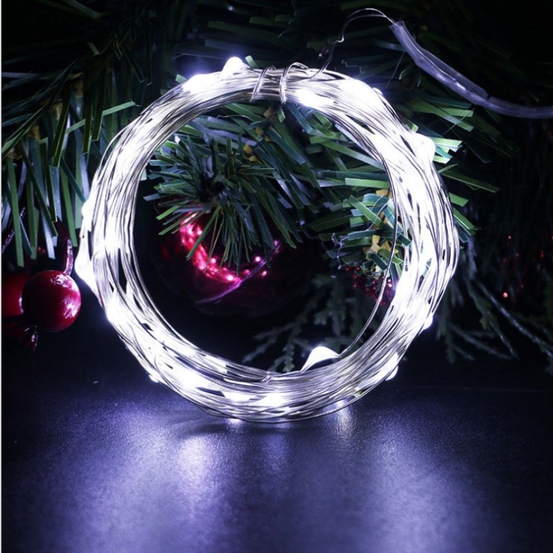 OMTO  5M 10M Led String Lights Waterproof  3AA Battery Holiday lighting
