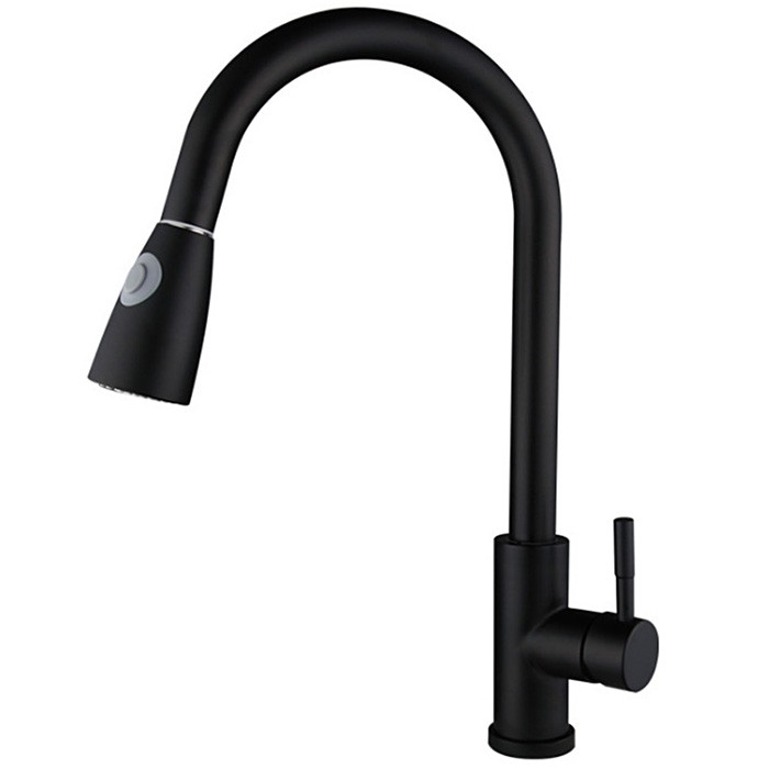 304 Stainless Steel Kitchen Pull-out Faucet