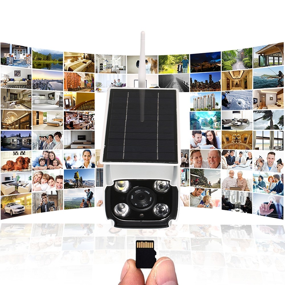 ESCAM QF260 1080P Solar Cell IP66 Waterproof Outdoor Network Camera