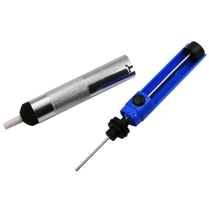 Manual Semi-Aluminum Solder Sucker Tin Residue Suction Device