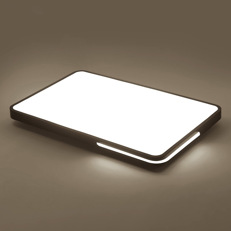 Soft Light / High Quality Material Nordic Square Simple Modern LED Living Room Ceiling Lamp