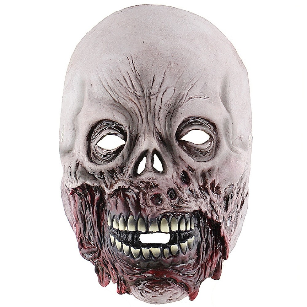 YEDUO Scary Movie Cosplay Halloween Costume Props Devil Mask Zombie Rotten Face