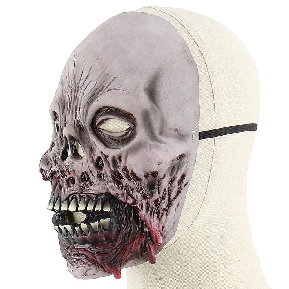 YEDUO Scary Movie Cosplay Halloween Costume Props Devil Mask Zombie Rotten Face