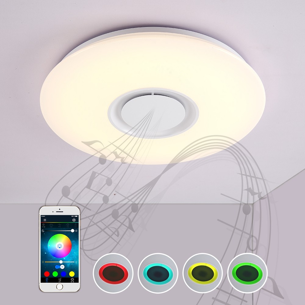 X9903Y - 24W - LY Promise Music Color Conversion Bluetooth Ceiling Light