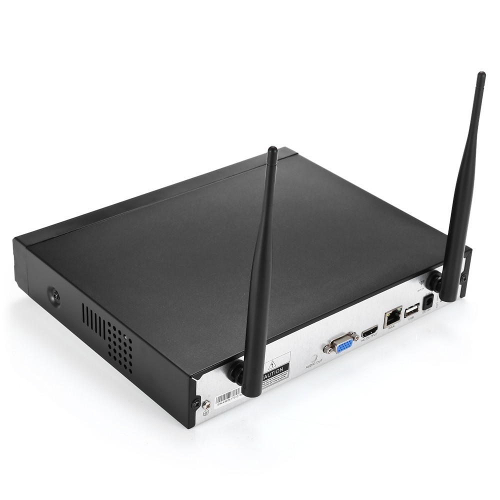 ESCAM WNK804 Wireless HD NVR Kit with Eight 720P Cameras Night Vision