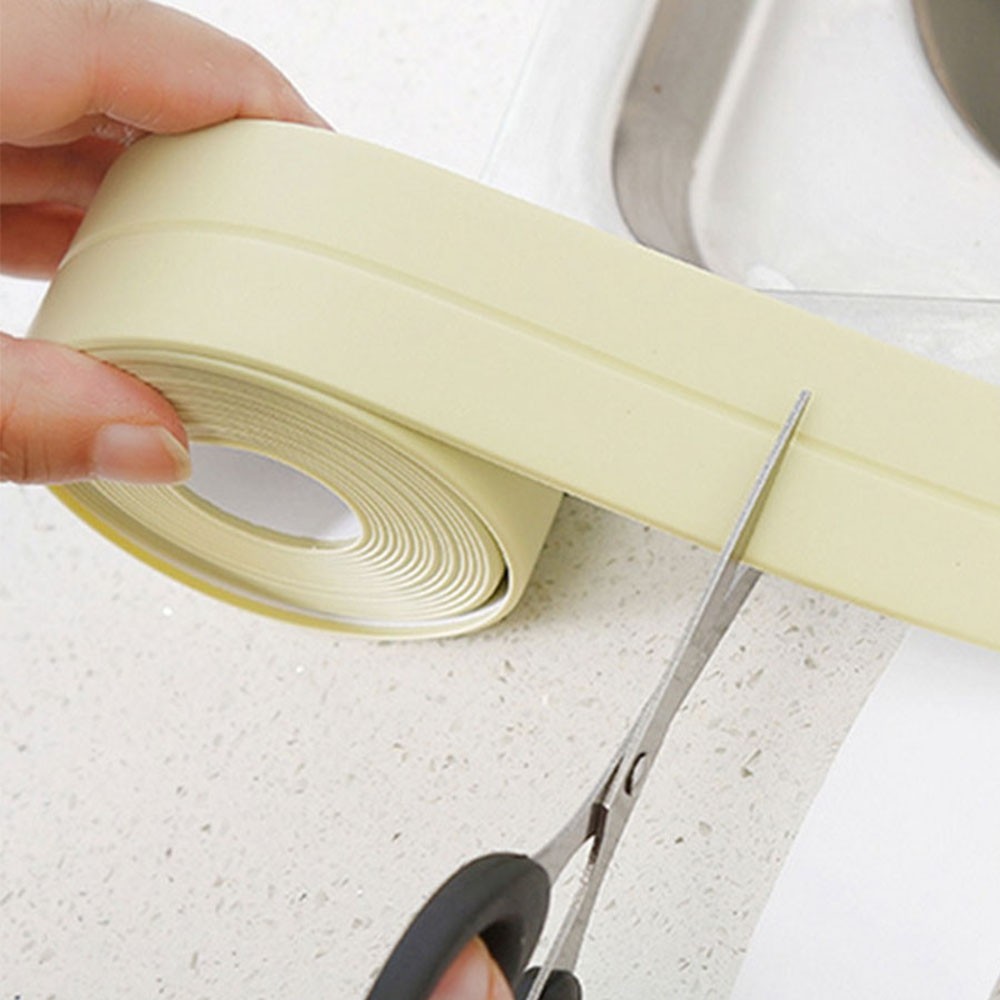 1Pc Kitchen Ceramic Sticker Waterproof Mould Proof Tape Sealing Strip