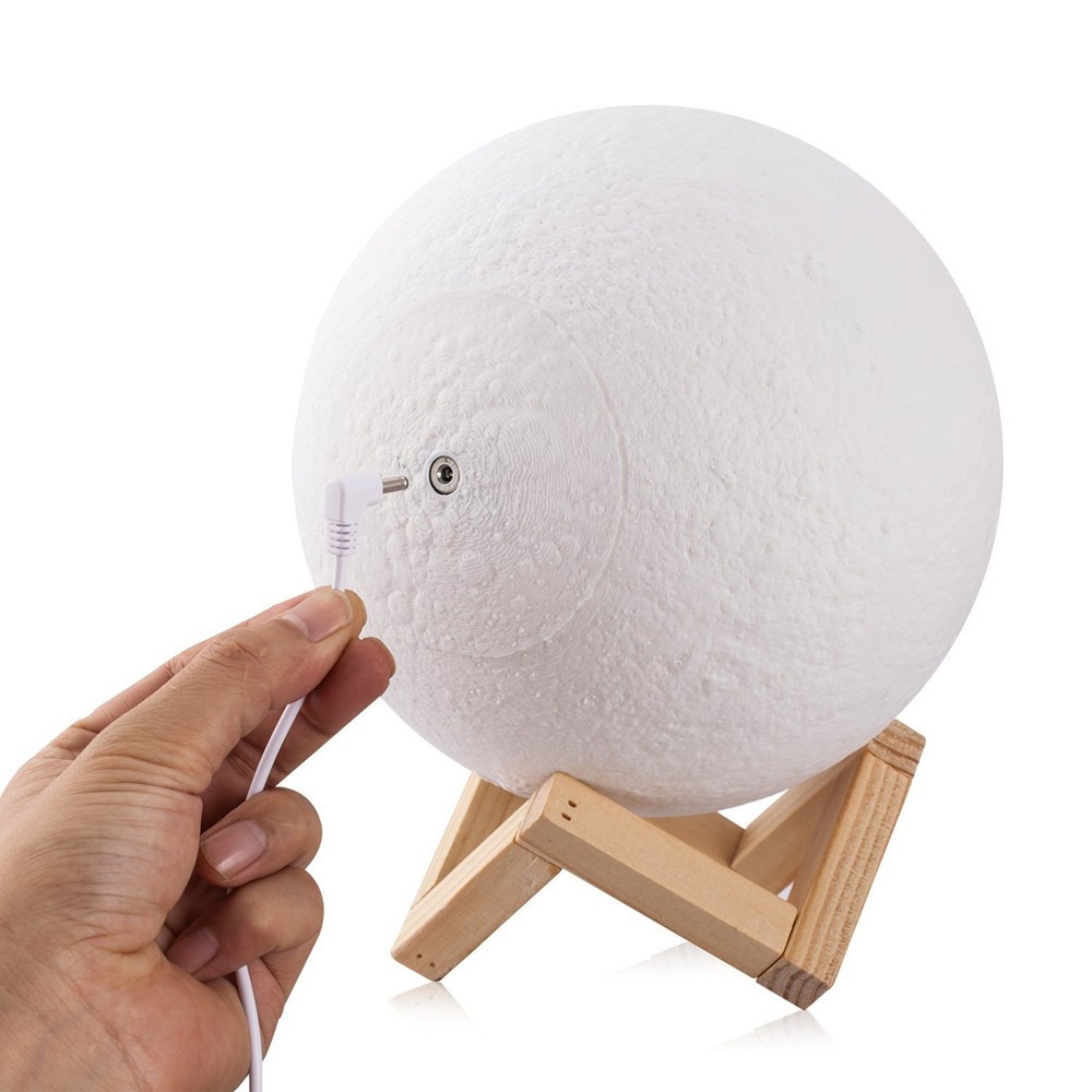 3D Printed Remote Control 16 Colors Moon Style Night Light