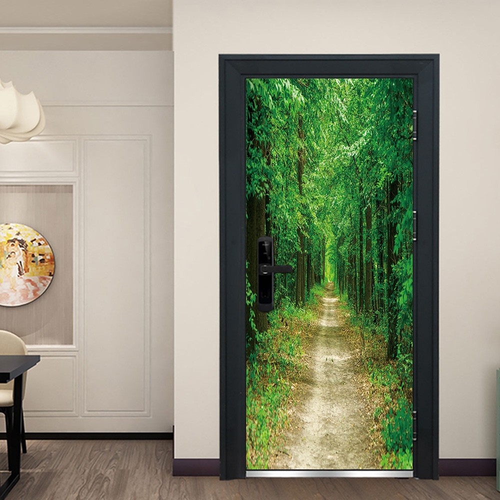 DZMT068 Deep Jungle Creative Home Decoration Wall Sticker 2pcs