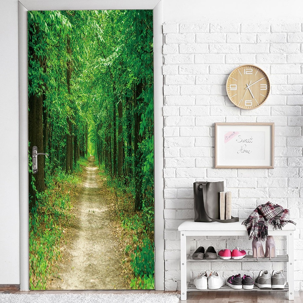 DZMT068 Deep Jungle Creative Home Decoration Wall Sticker 2pcs