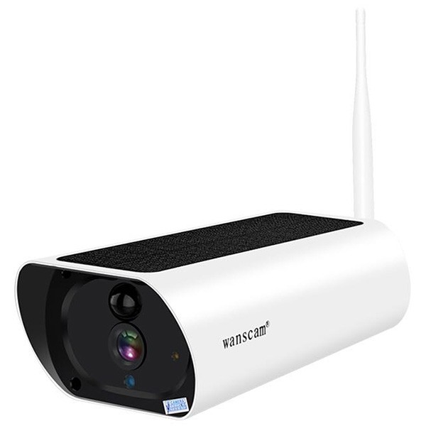 WANSCAM K55A Waterproof Design / Two-Way Audio / IR / Motion Detection / Cloud Storage / Indoor 2MP HD Solar Network Camera