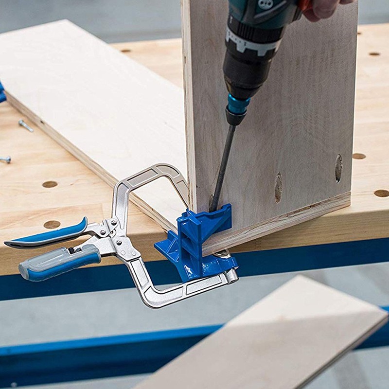90 Degree Right Angle Woodworking Tool Holder Clamp