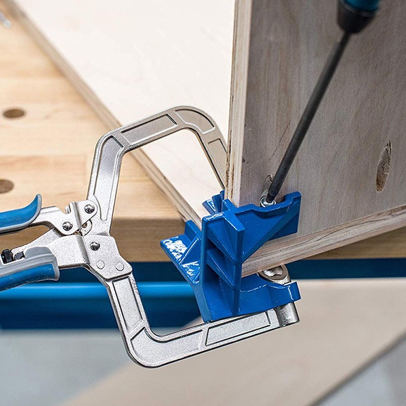 90 Degree Right Angle Woodworking Tool Holder Clamp