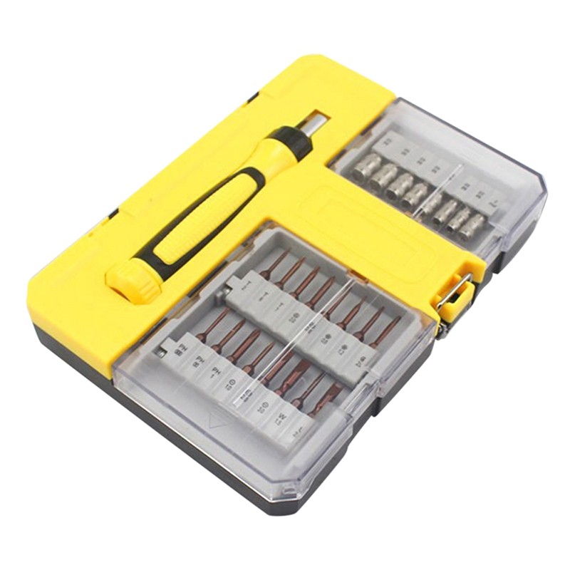 26 in 1 Ratchet Screwdriver Set S2 Steel