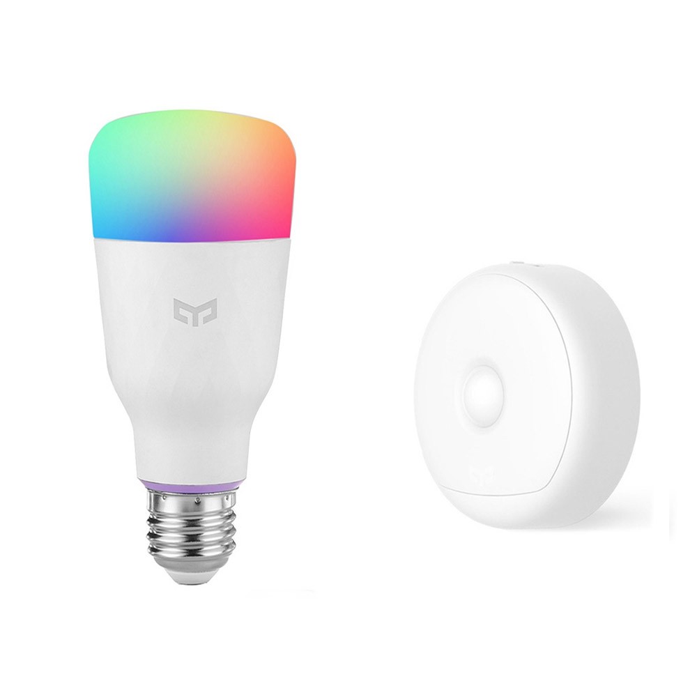 Yeelight Combination Light Smart Bulb E27 USB Powered Photosensitive and Infrared Human Sensor Small Night Lamp ( Xiaomi Ecosystem Product )