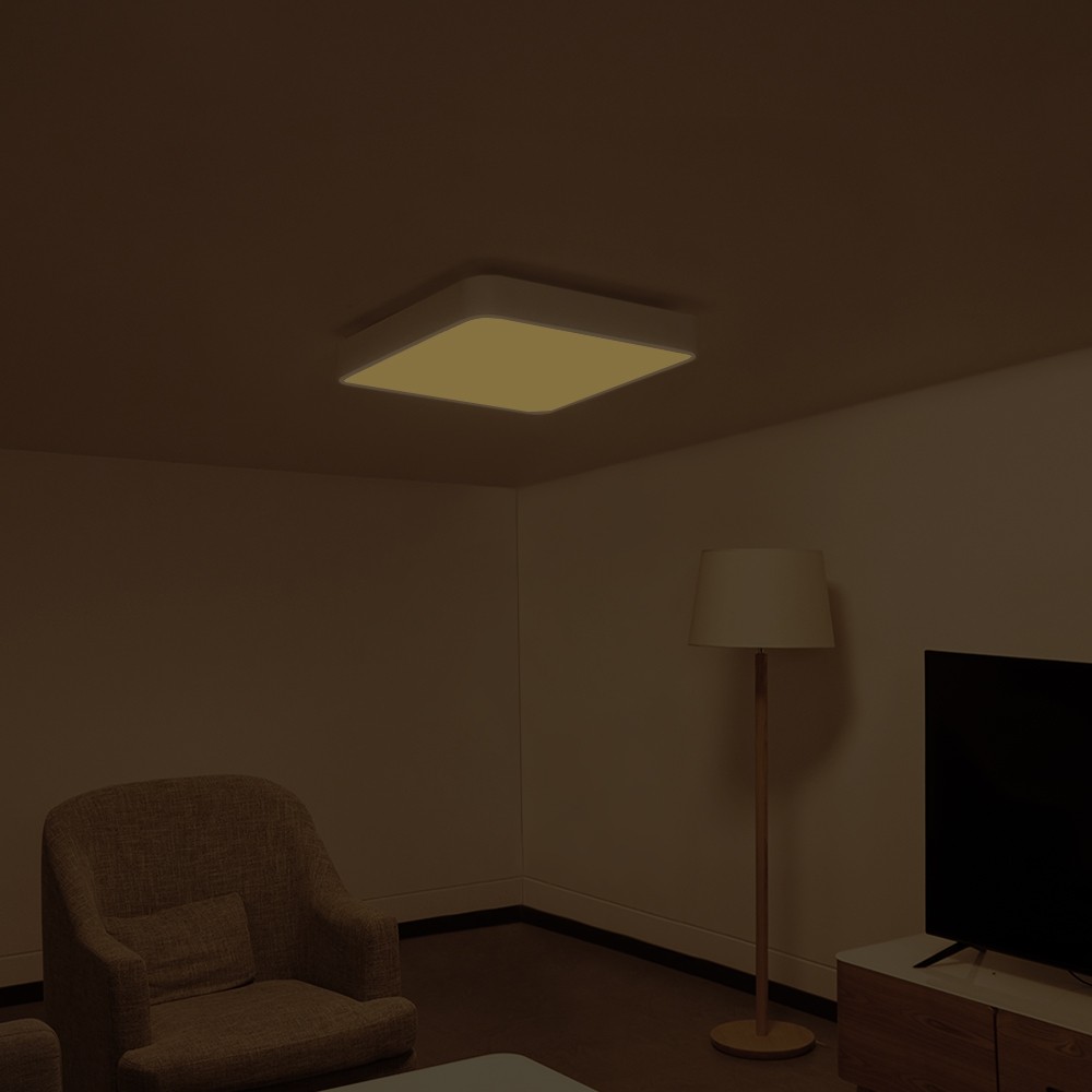 Yeelight YLXD10YL Smart Simple Square LED Ceiling Light for Bedroom Living Room 2700 - 6500K Voice / APP / Remote Control ( Xiaomi Ecosystem Product )