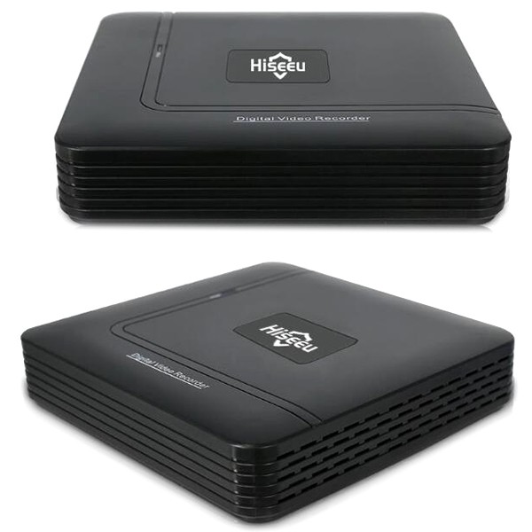 Hiseeu A1004 AHD DVR 4 Channel Recorder US Plug