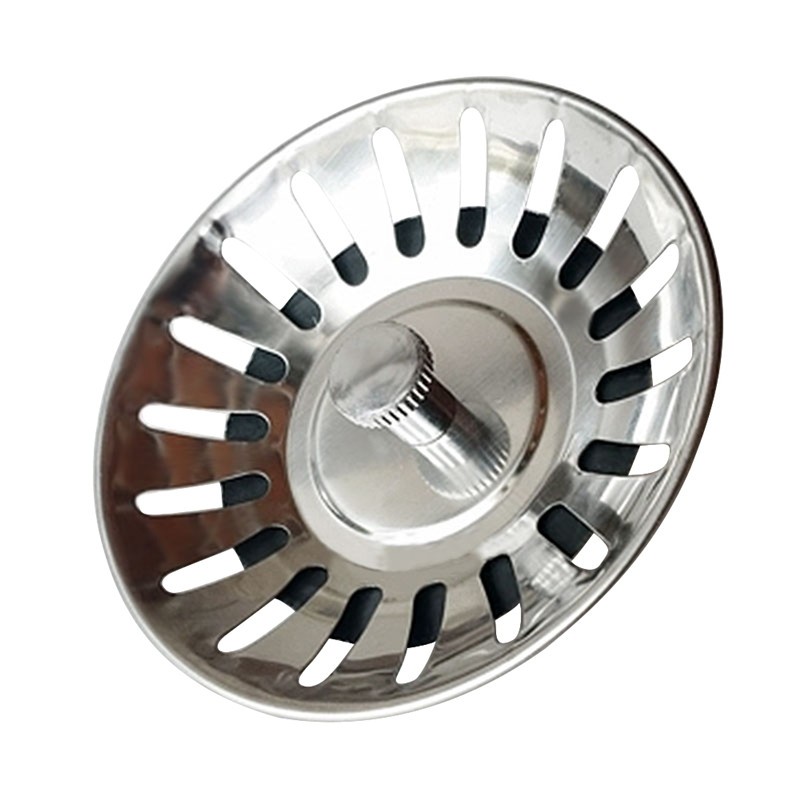 Kitchen Sink Bath Shower Bathroom Plug Food Hair Strainer Drainer Block Cover