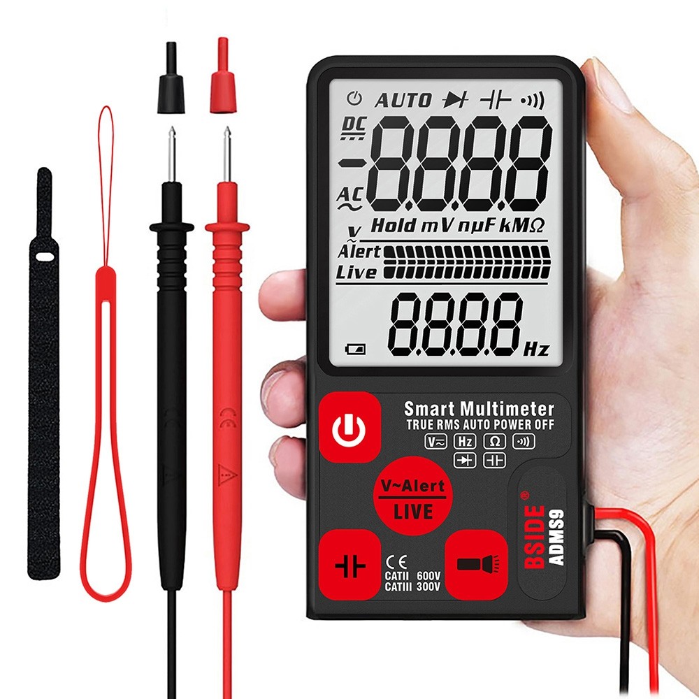 BSIDE ADMS9 Digital Multimeter Intelligent Ultra-thin Large Screen Display