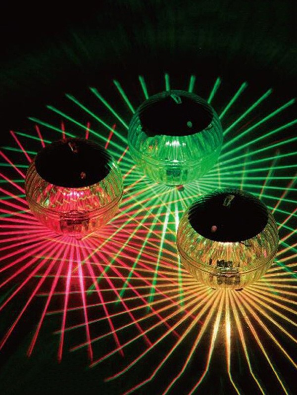 Outdoor Color Changing Pool Light Pond Light Solar Floating Ball Light