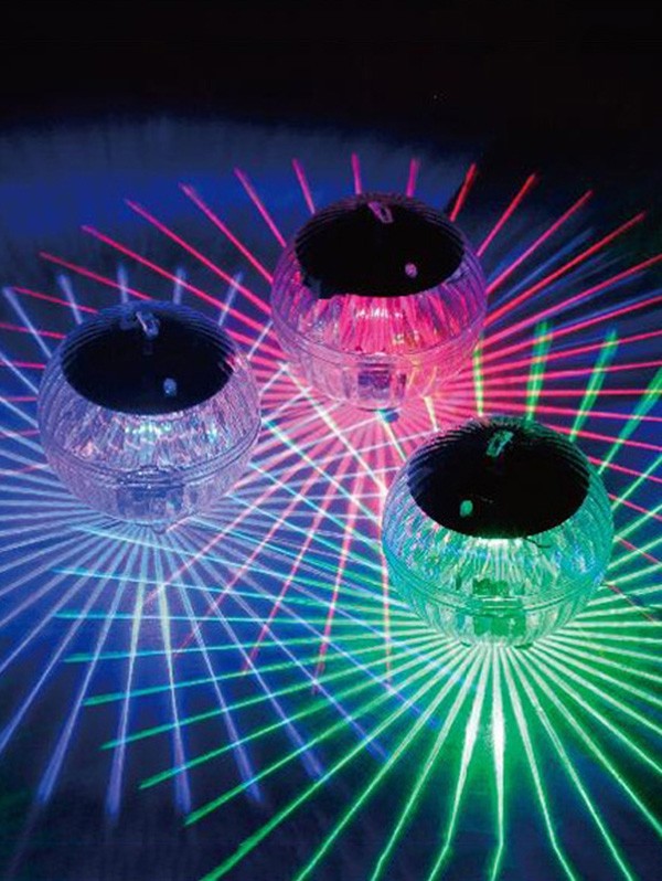 Outdoor Color Changing Pool Light Pond Light Solar Floating Ball Light
