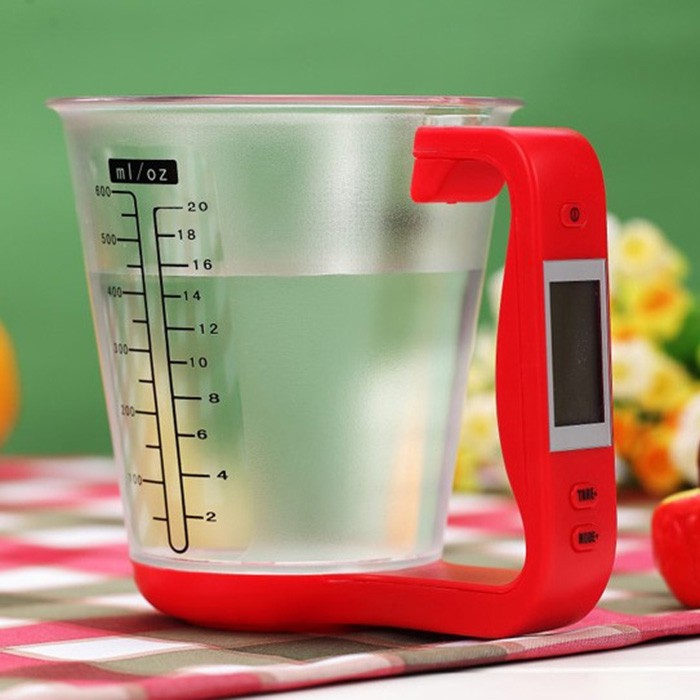 Multifunctional Digital Kitchen Scale Measuring Cup