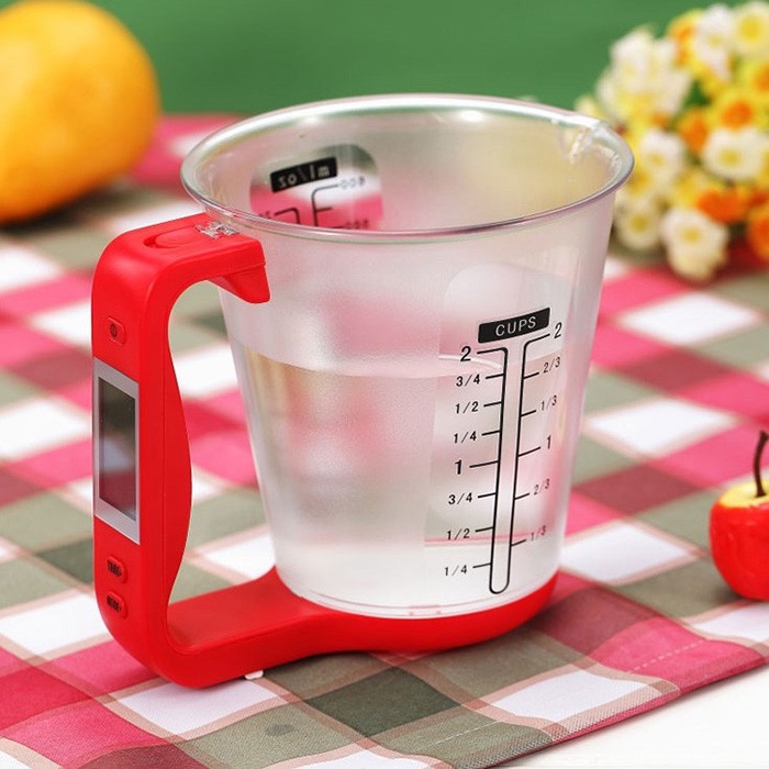 Multifunctional Digital Kitchen Scale Measuring Cup