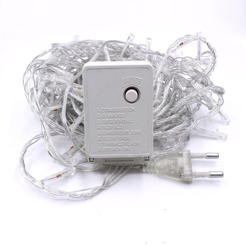 Waterproof Outdoor Home 20M LED Fairy String Lights Christmas Party Wedding 220V