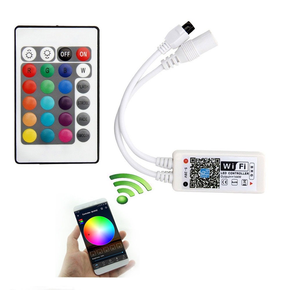KWB 2 x 5M LED Strip Light RGB with WIFI Controller and 3A LED Power Supply