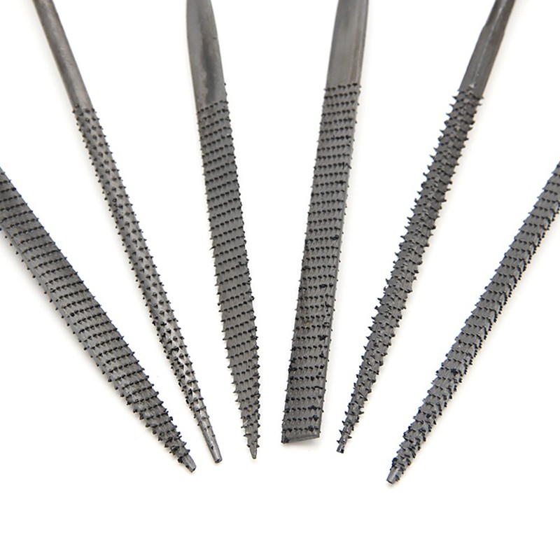 Mini Metal Filing Rasp Needle File Wood Tools 6PCS
