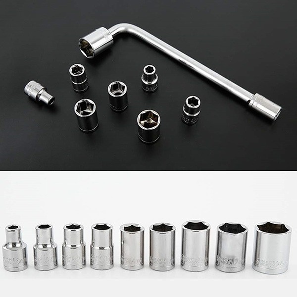 10-in-1 Auto Socket Wrench Tool Repair Kit