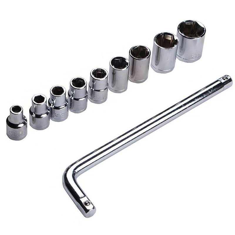 10-in-1 Auto Socket Wrench Tool Repair Kit