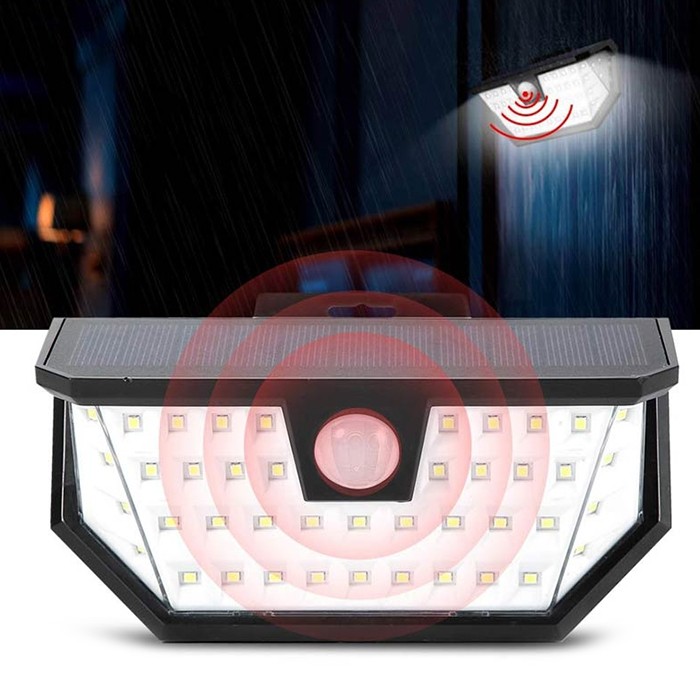 BRELONG TA - 03 48 LEDs Waterproof Solar Motion Sensor Light