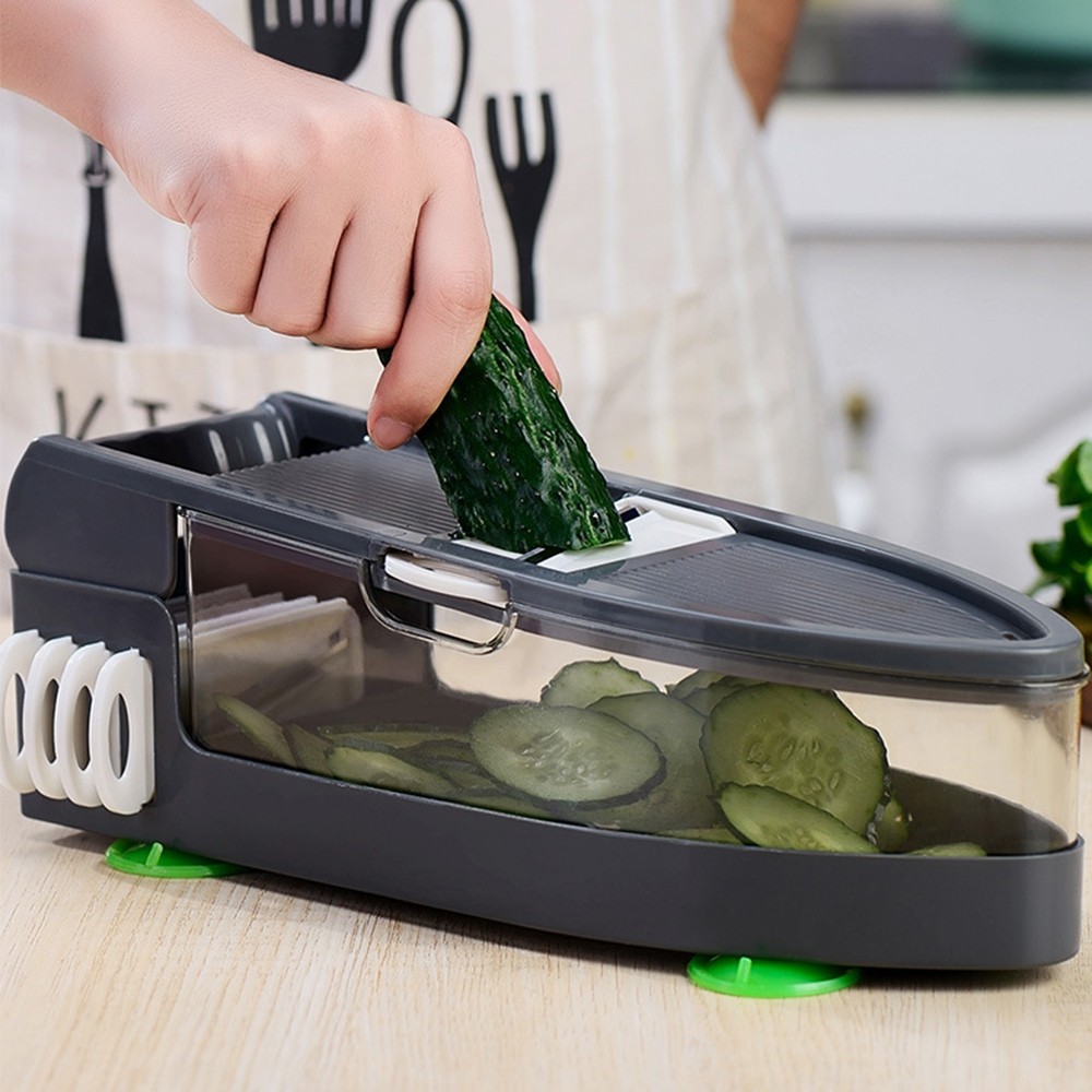 Multifunctional Vegetable Cutting Machine Fruit Slicer Carrot Grater Kitchen Tool