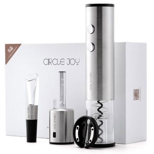 From XIAOMI CIRCLE JOY 4-in-1 Wine Electric Opener Gift Set Wine Stopper Wine Decanter Tin Foil Cutter