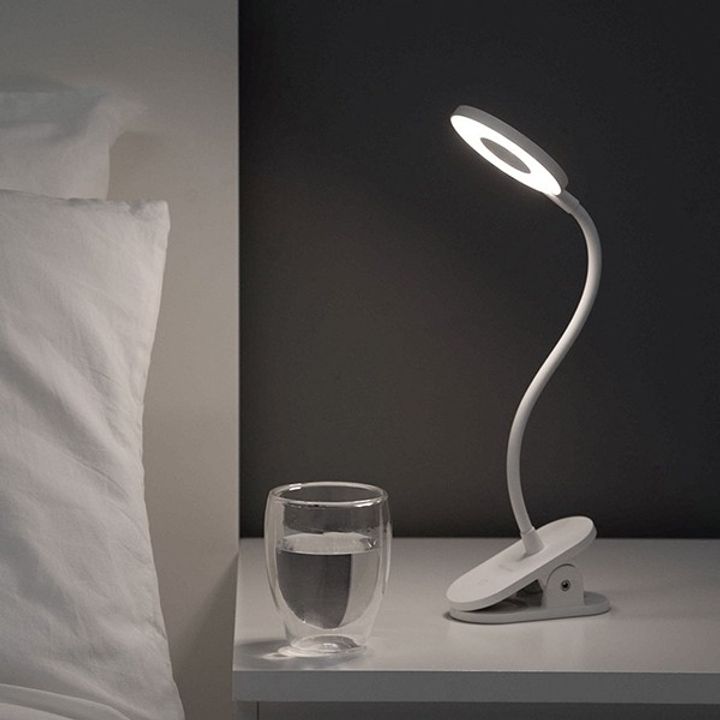 Yeelight YLTD10YL 5W LED USB Charging Clip Type Table Lamp Third Gear Dimming Night Light