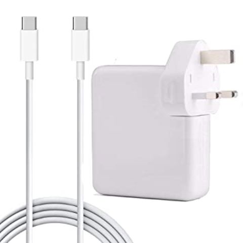 Replacement Apple 87W USB-C Power Adapter and USB-C Charge Cable
