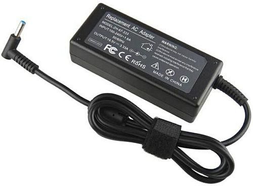 Generic Laptop Charger Adapter -19.5V-3.3A - AC Adapter - Blue Pin - Black For HP