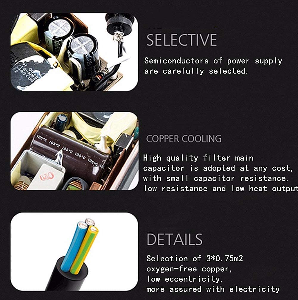 65W Replacement Laptop AC Power Adapter Charger for Acer Aspire 1350 / 19V 3.42A (5.5mm*2.5mm)