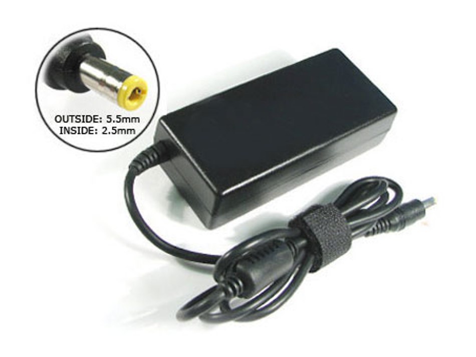 65W Replacement Laptop AC Power Adapter Charger for Acer Aspire 1350 / 19V 3.42A (5.5mm*2.5mm)